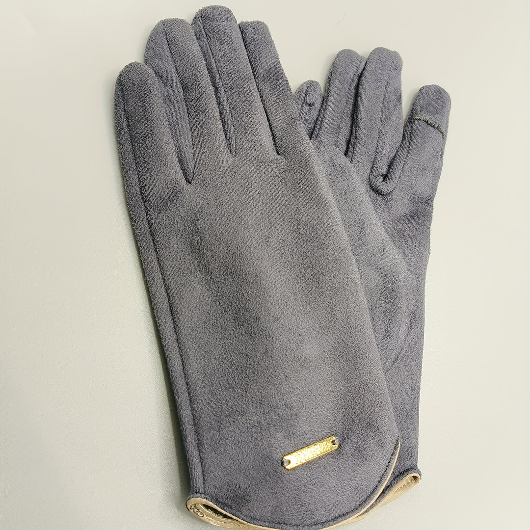 Eleganckie Rękawiczki VelvetTouch™ | Stylowe, Ciepłe i Uniwersalne (One Size)