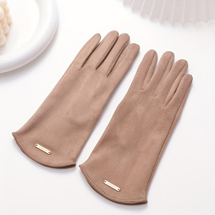 Eleganckie Rękawiczki VelvetTouch™ | Stylowe, Ciepłe i Uniwersalne (One Size)