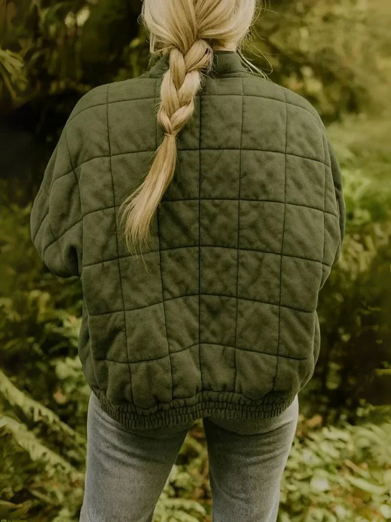Lidoria™ | Oversizowana Pikowana Kurtka