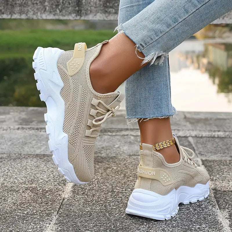 Kaja™ | Lekkie Oddychające Sneakersy z Siatki