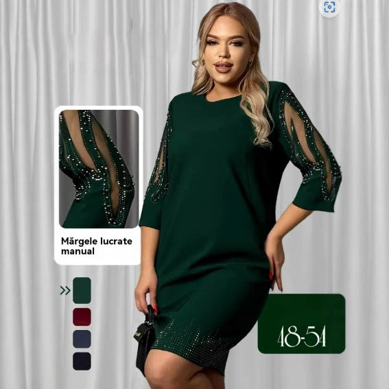 Teresa™ | Elegancka Sukienka z Ozdobnymi Rękawami