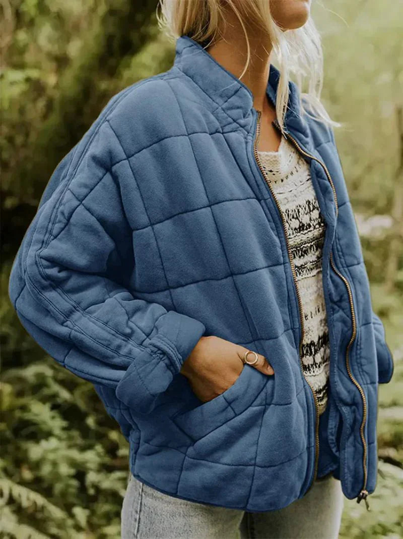 Lidoria™ | Oversizowana Pikowana Kurtka