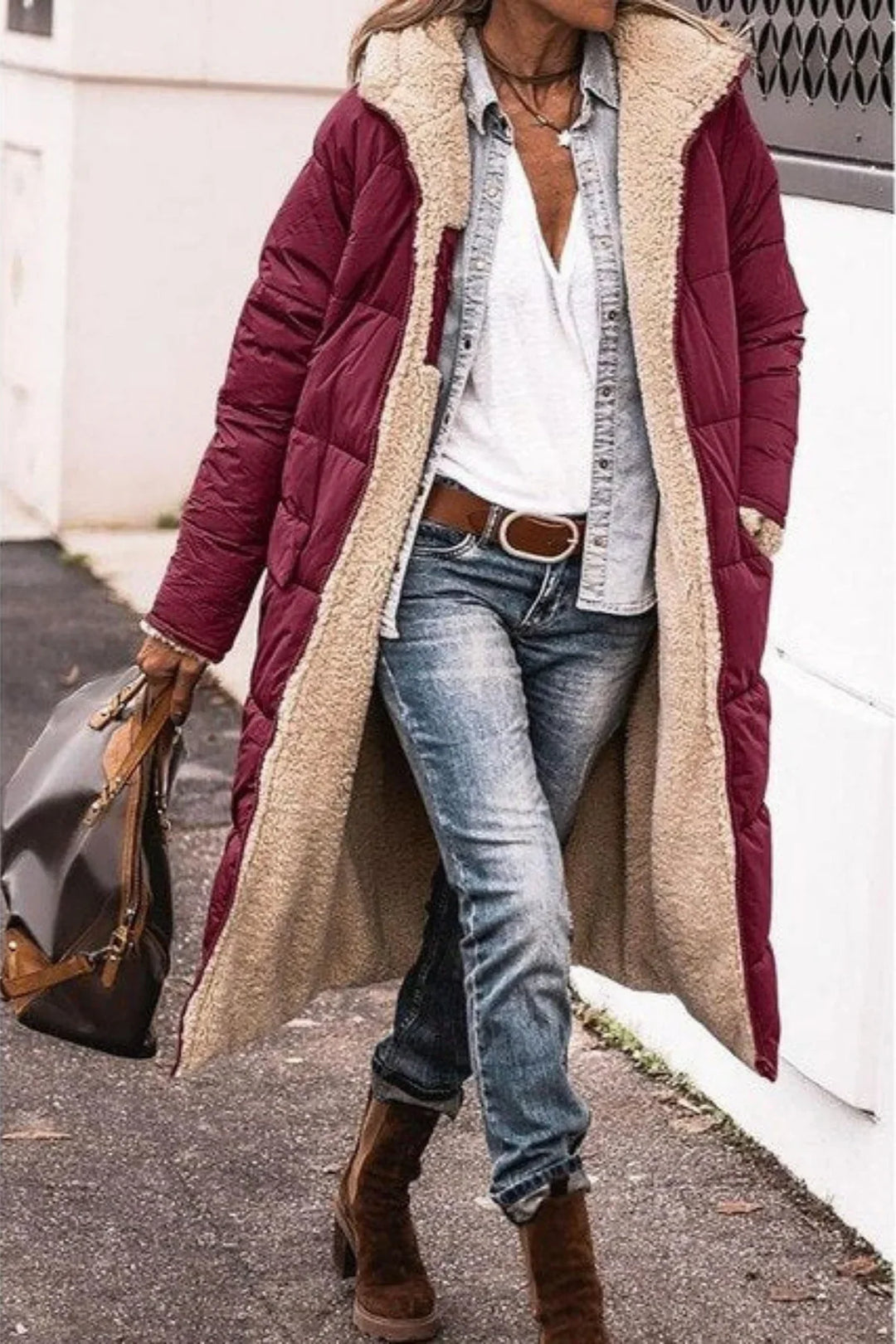 Danuta™ | Stylowy płaszcz dwustronny