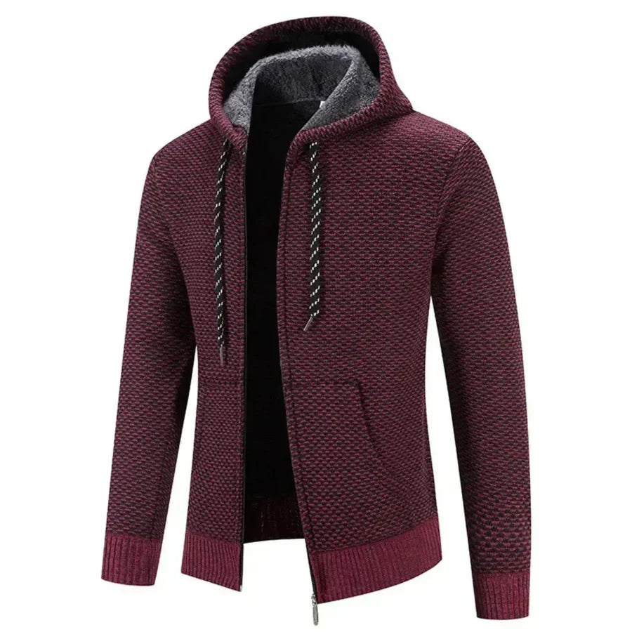Hubert™ | Elegancka Zimowa Bluza z Kapturem