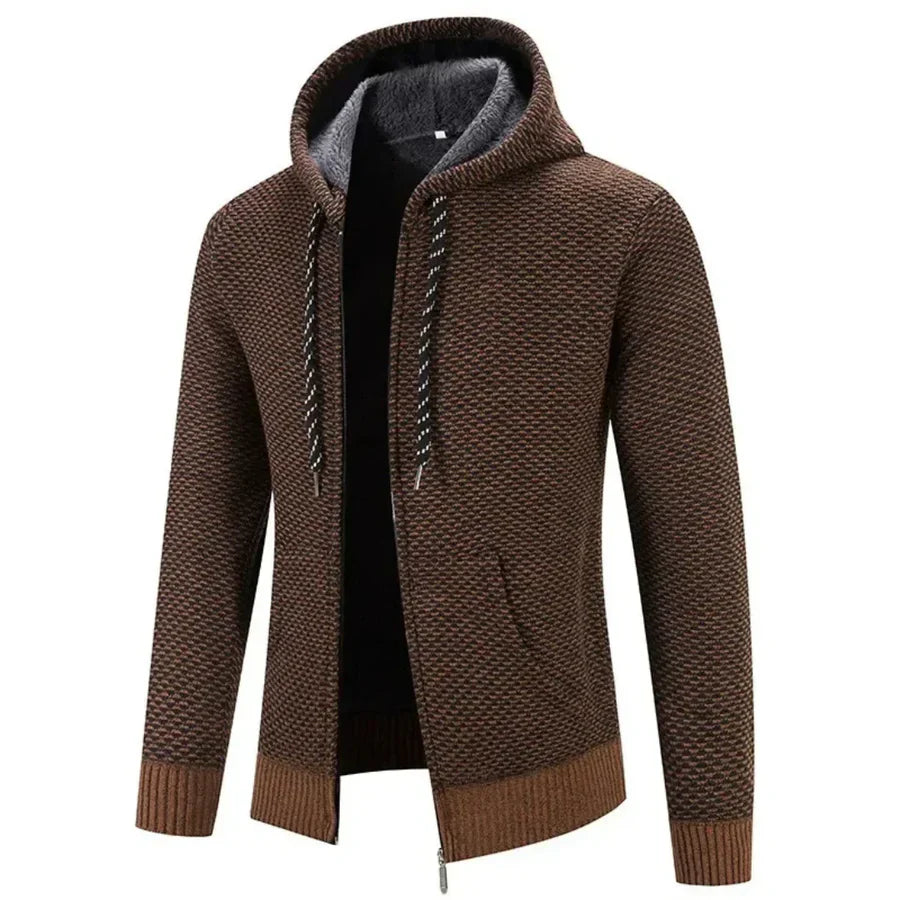 Hubert™ | Elegancka Zimowa Bluza z Kapturem