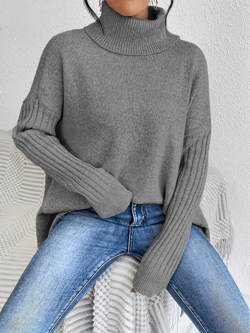 Kaja™ | Damski Sweter Z Długim Rękawem