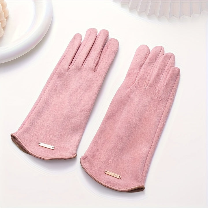 Eleganckie Rękawiczki VelvetTouch™ | Stylowe, Ciepłe i Uniwersalne (One Size)