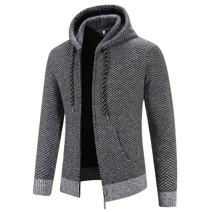Hubert™ | Elegancka Zimowa Bluza z Kapturem