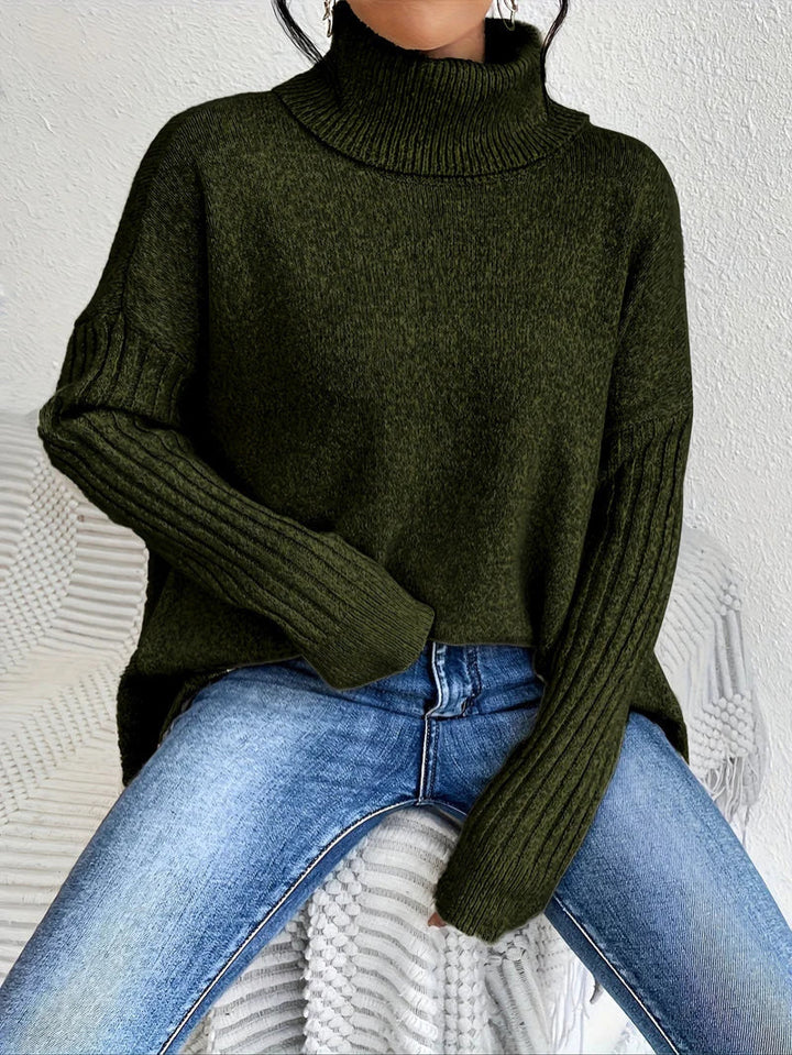 Kaja™ | Damski Sweter Z Długim Rękawem