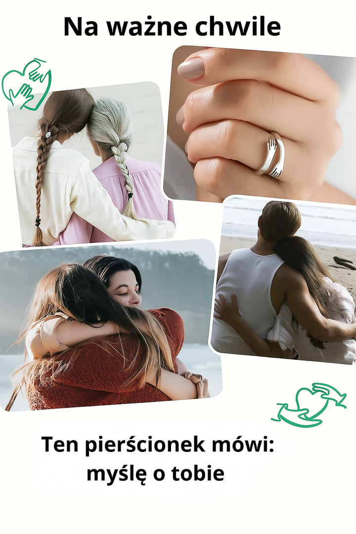 Fabienne™ | Regulowany Pierścionek „Otulające Dłonie”