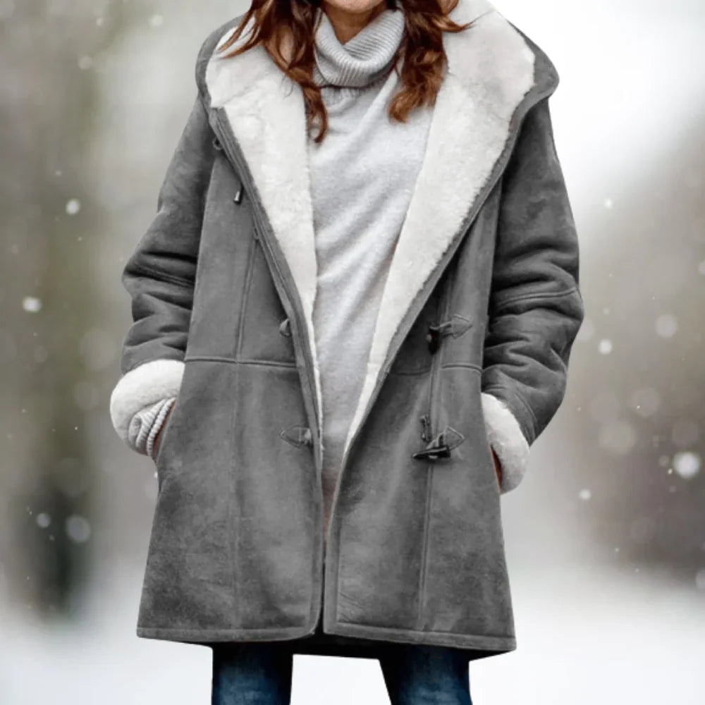 Laura™ | Ciepły i Stylowy Płaszcz Fleece