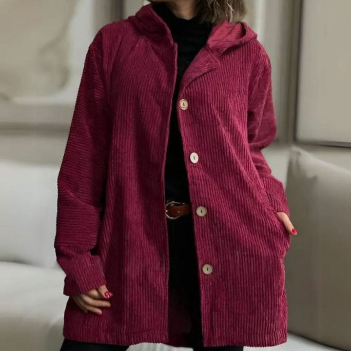 Monika™ | Casualna kurtka z weluru