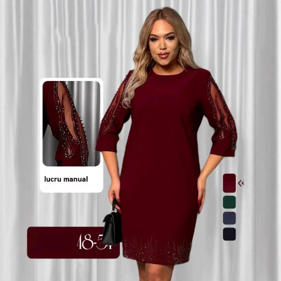 Teresa™ | Elegancka Sukienka z Ozdobnymi Rękawami